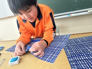 エコバックの製作【授業風景】