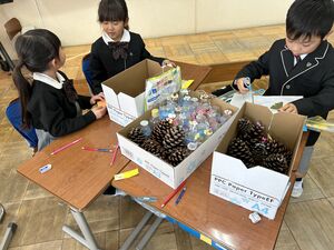 「あきまつり会」が行われました【幼小架け橋プロジェクト】