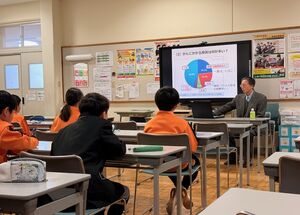 5年生を対象にがん教育がありました　【保健安全教育】