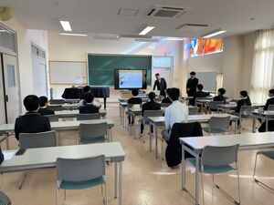 薬物乱用防止教室　【保健安全教育】