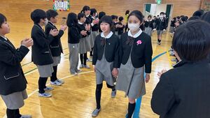6年生を送る会がありました　【学校行事】