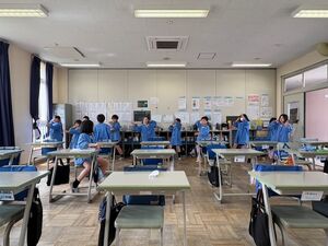 スポフェスに向けて！【休み時間風景】