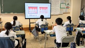 歯みがき大会がありました　【保健安全教育】