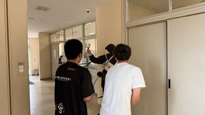 不審者対応の避難訓練がありました 【保健安全教室】