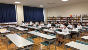 租税教室がありました　【外部講師】