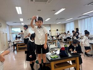 実験教室がありました【エクストラスクール】