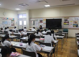 自由登校日がはじまっています　【夏季休業スクール】