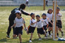 １年生もスポーツ教室