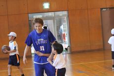 つくばロボッツ　バスケットボール教室