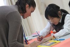 英語でアート教室