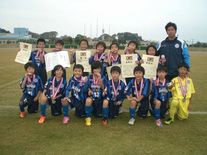 「茨城県学年別少年サッカー大会｣　低学年（３・４年生）の部　準優勝