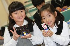 英語でアート教室　クレイアート