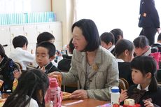 校長先生とランチ