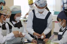 ５年生　調理実習